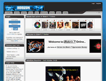 Tablet Screenshot of blakes7online.com